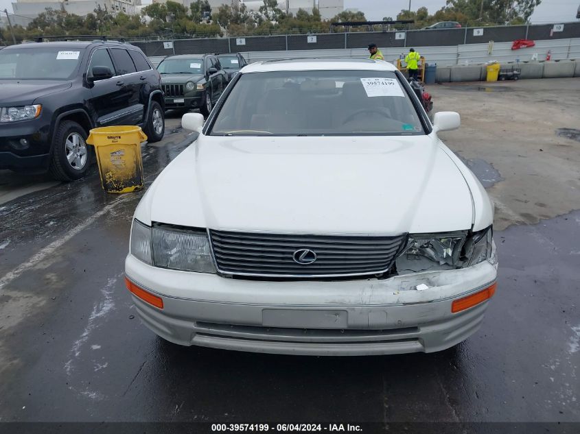 1996 Lexus Ls 400 VIN: JT8BH22FXT0068016 Lot: 39574199