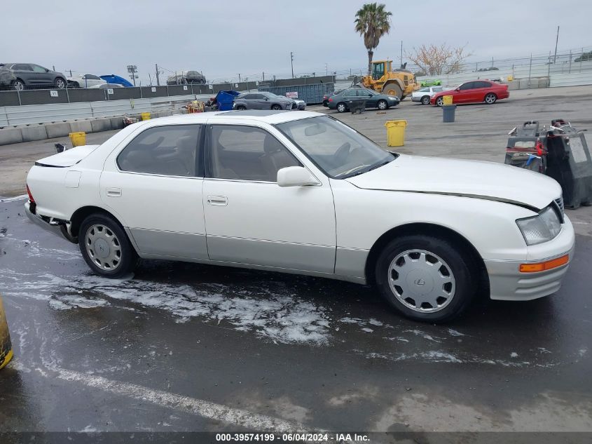 1996 Lexus Ls 400 VIN: JT8BH22FXT0068016 Lot: 39574199