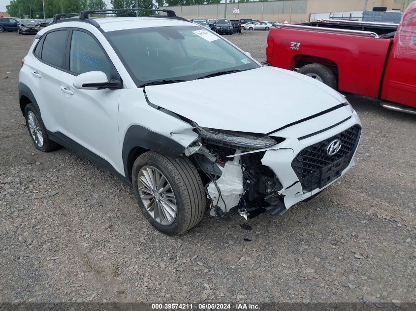 2021 Hyundai Kona Sel VIN: KM8K22AA1MU621165 Lot: 39574211