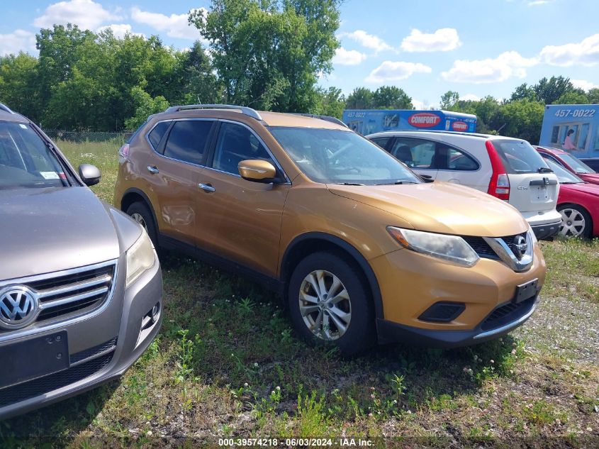 2014 Nissan Rogue Sv VIN: 5N1AT2MV5EC806513 Lot: 39574218