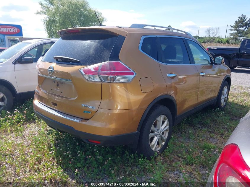 2014 Nissan Rogue Sv VIN: 5N1AT2MV5EC806513 Lot: 39574218