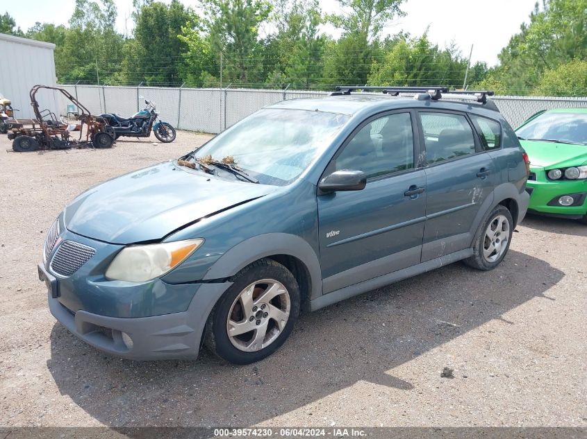 2006 Pontiac Vibe VIN: 5Y2SL65876Z401244 Lot: 39574230