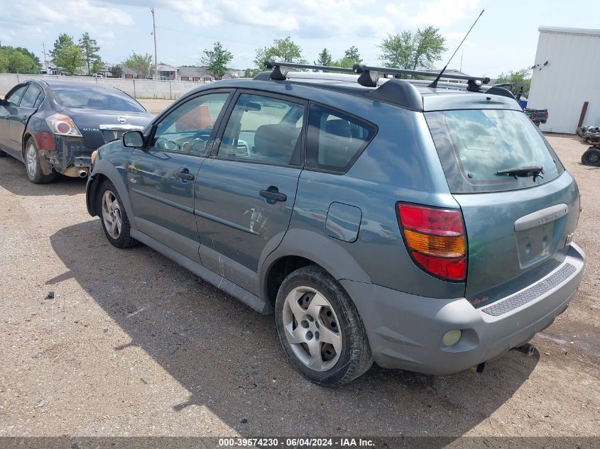 2006 Pontiac Vibe VIN: 5Y2SL65876Z401244 Lot: 39574230