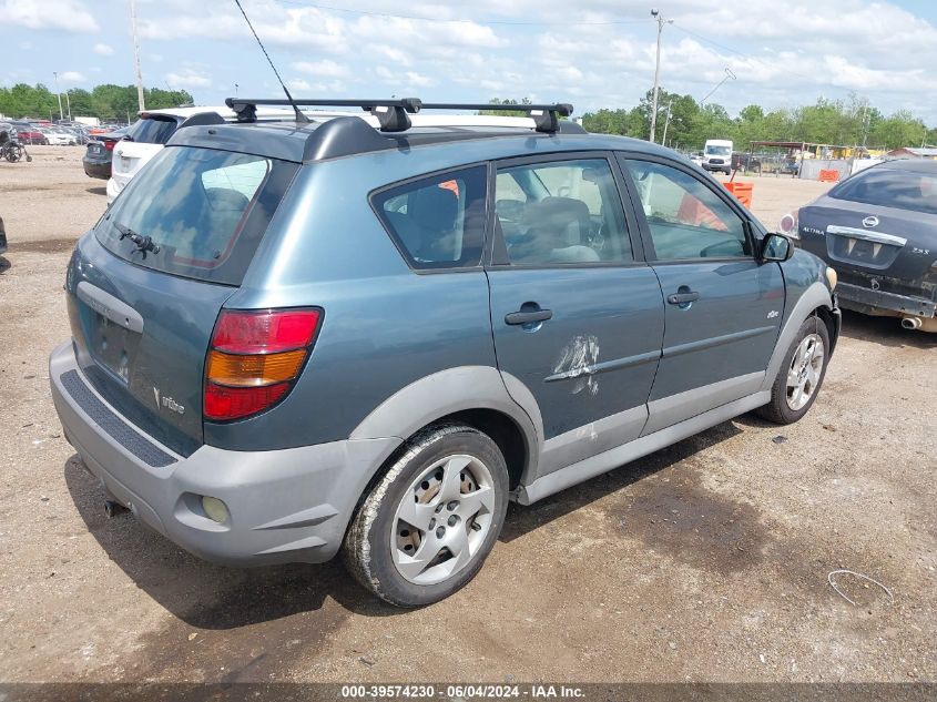 2006 Pontiac Vibe VIN: 5Y2SL65876Z401244 Lot: 39574230