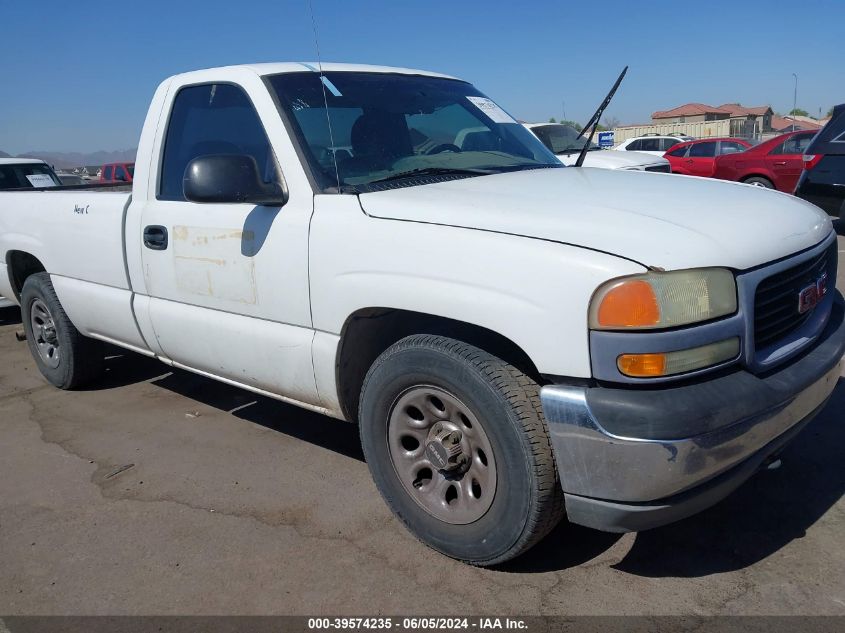 2002 GMC Sierra 1500 Standard VIN: 1GTEC14XX2Z204555 Lot: 39574235