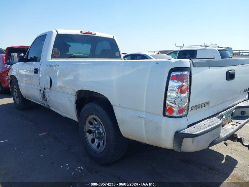 2002 GMC Sierra 1500 Standard VIN: 1GTEC14XX2Z204555 Lot: 39574235