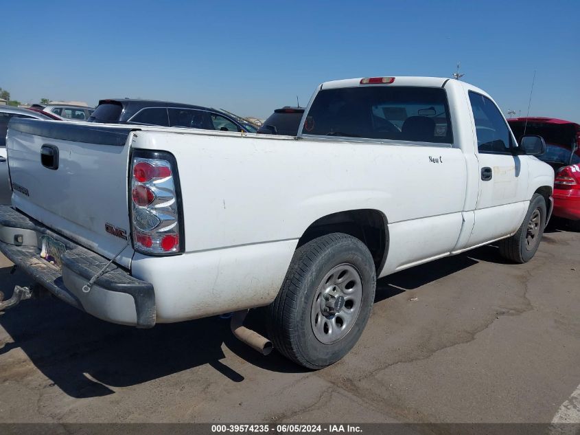 2002 GMC Sierra 1500 Standard VIN: 1GTEC14XX2Z204555 Lot: 39574235