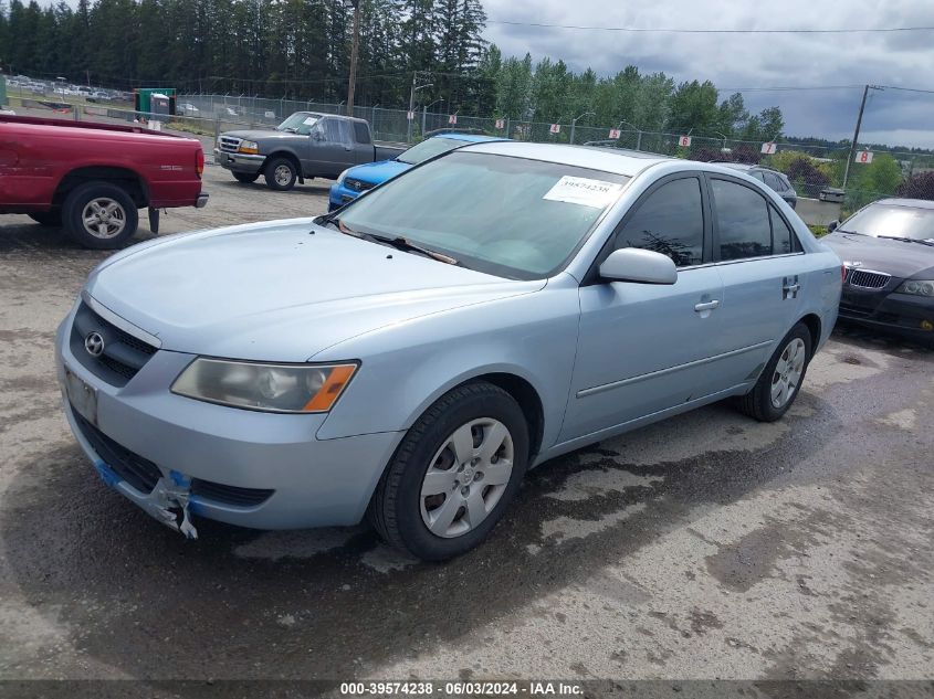 2007 Hyundai Sonata Gls VIN: 5NPET46C17H215454 Lot: 39574238