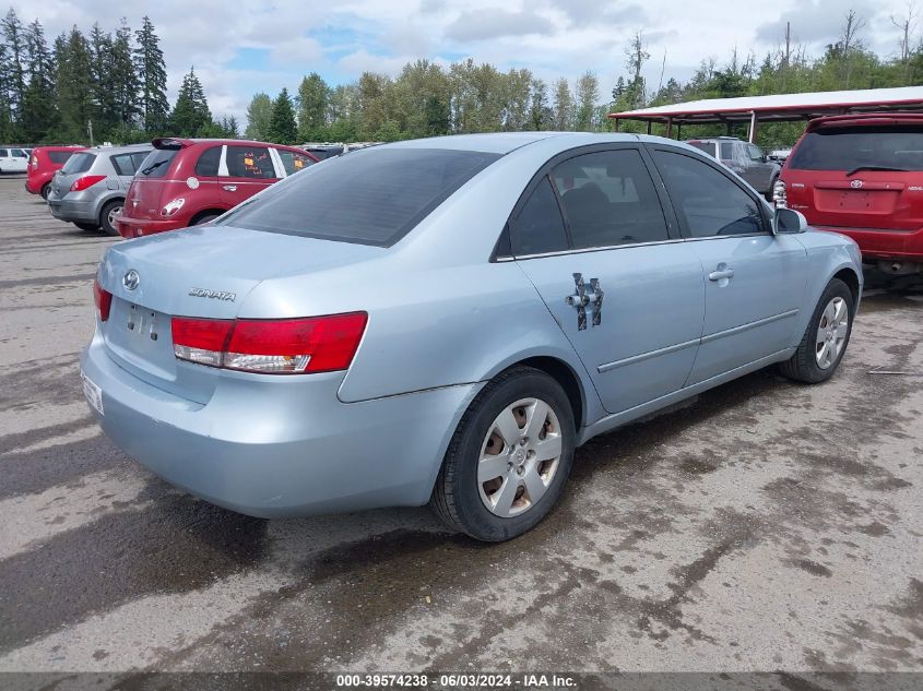 2007 Hyundai Sonata Gls VIN: 5NPET46C17H215454 Lot: 39574238