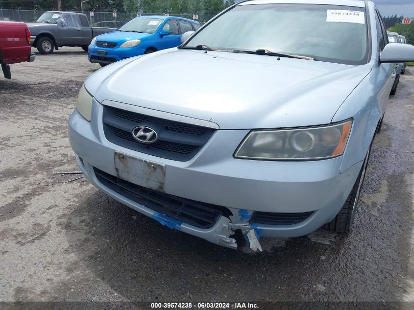 2007 Hyundai Sonata Gls VIN: 5NPET46C17H215454 Lot: 39574238