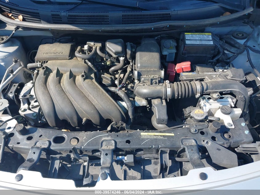 2019 Nissan Versa 1.6 Sv VIN: 3N1CN7APXKL844641 Lot: 39574246