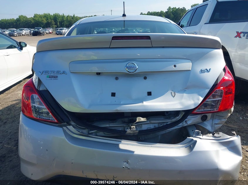 2019 Nissan Versa 1.6 Sv VIN: 3N1CN7APXKL844641 Lot: 39574246