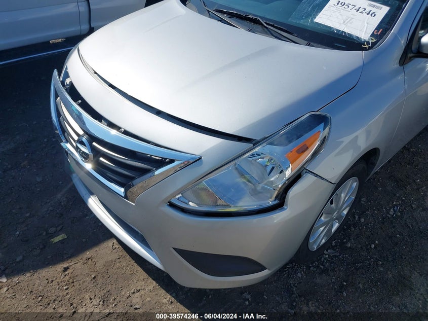 2019 Nissan Versa 1.6 Sv VIN: 3N1CN7APXKL844641 Lot: 39574246