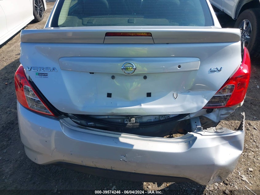 2019 Nissan Versa 1.6 Sv VIN: 3N1CN7APXKL844641 Lot: 39574246