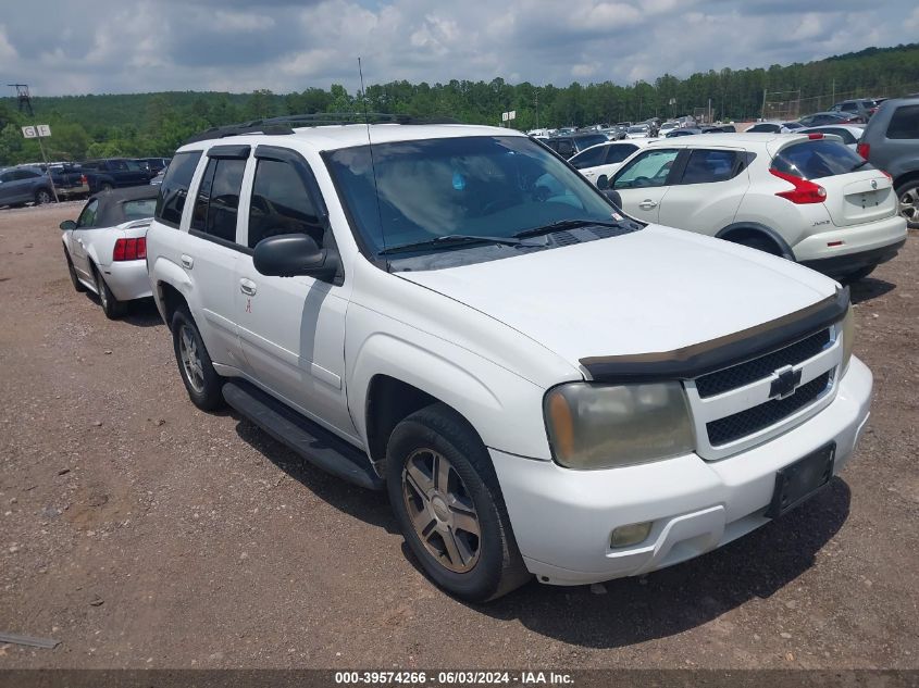 2007 Chevrolet Trailblazer Lt VIN: 1GNDT13S172107544 Lot: 39574266