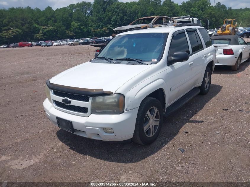 2007 Chevrolet Trailblazer Lt VIN: 1GNDT13S172107544 Lot: 39574266