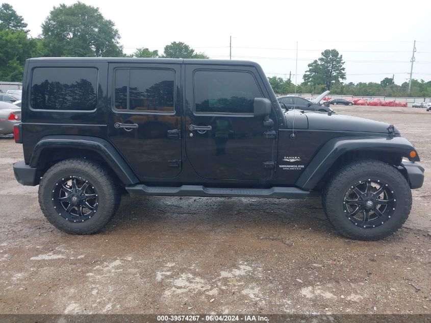 2015 Jeep Wrangler Unlimited Sahara VIN: 1C4BJWEGXFL615757 Lot: 39574267