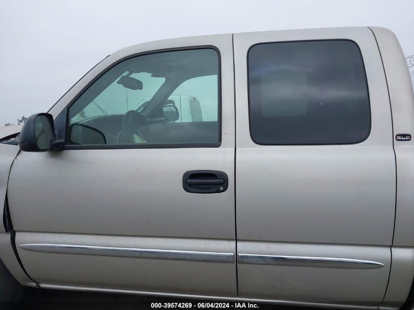 2006 GMC Sierra 1500 Sle1 VIN: 1GTEC19Z46E186996 Lot: 39574269