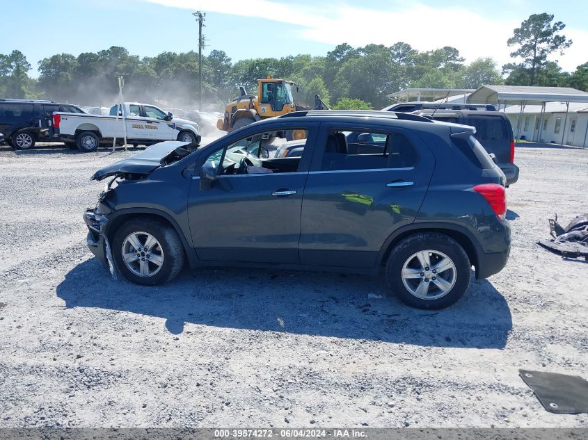 2018 Chevrolet Trax Lt VIN: KL7CJLSBXJB724095 Lot: 39574272