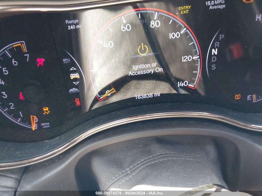 2015 Jeep Grand Cherokee Summit VIN: 1C4RJFJG7FC757276 Lot: 39574278