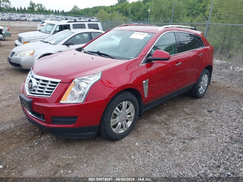 2015 Cadillac Srx Luxury Collection VIN: 3GYFNEE35FS549393 Lot: 39574281