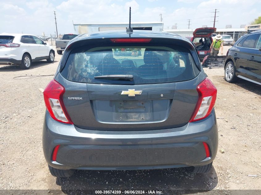 2019 Chevrolet Spark Ls Cvt VIN: KL8CB6SA8KC711570 Lot: 39574289