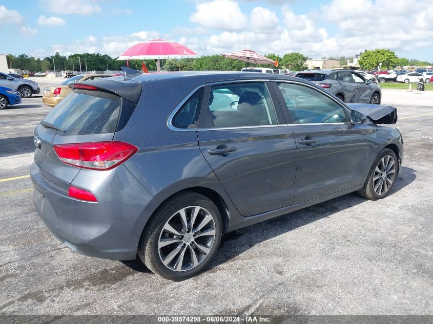 2019 Hyundai Elantra Gt VIN: KMHH35LE4KU094843 Lot: 39574298