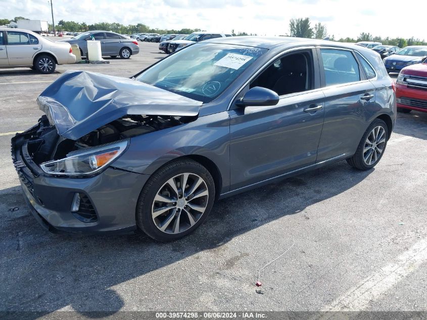 2019 Hyundai Elantra Gt VIN: KMHH35LE4KU094843 Lot: 39574298