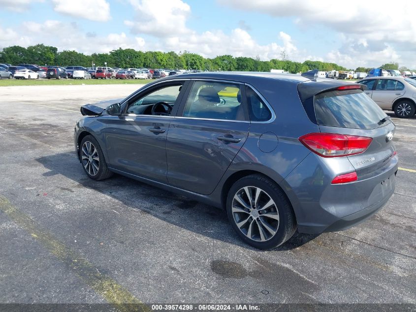 2019 Hyundai Elantra Gt VIN: KMHH35LE4KU094843 Lot: 39574298