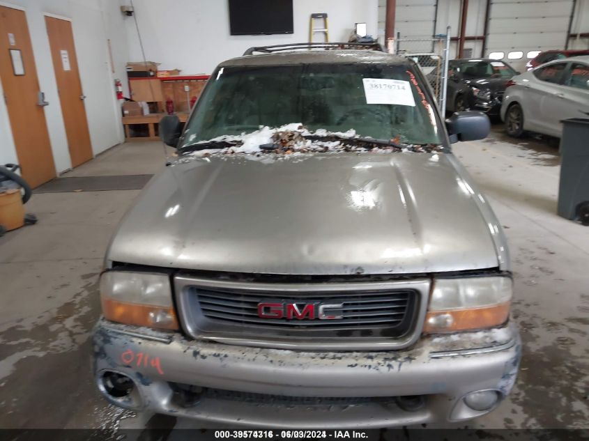 1998 GMC Envoy VIN: 1GKDT13W4W2951799 Lot: 39574316