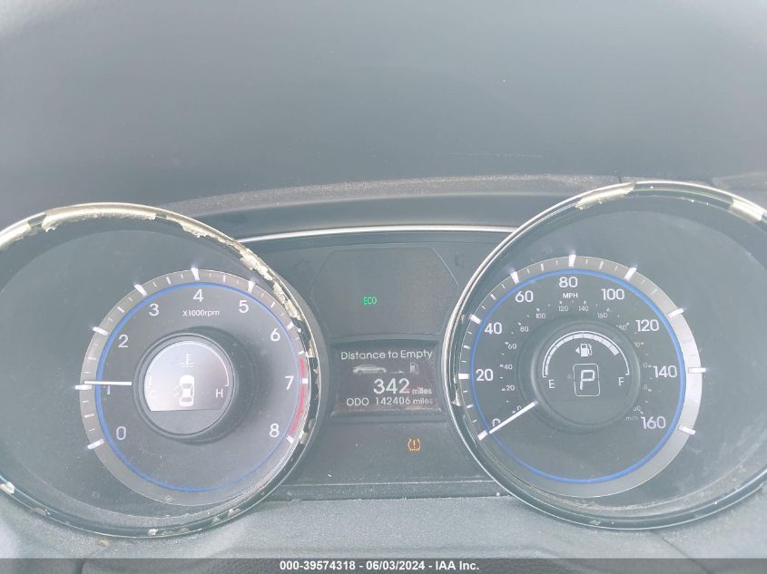 2013 Hyundai Sonata Gls VIN: 5NPEB4AC4DH679456 Lot: 39574318