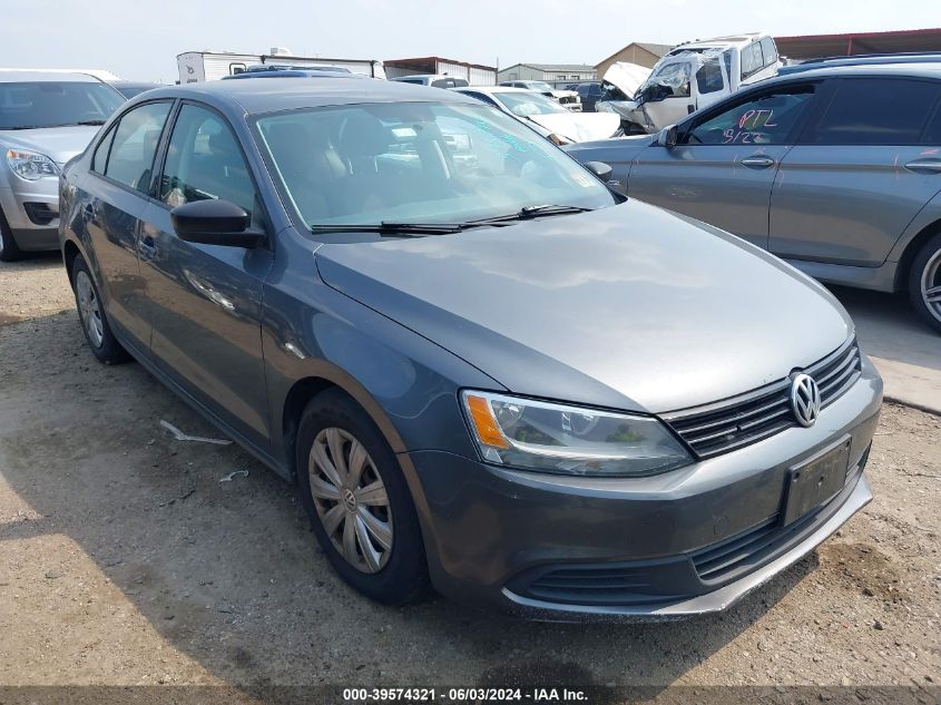 2011 Volkswagen Jetta 2.0L S VIN: 3VW1K7AJ7BM360345 Lot: 39574321