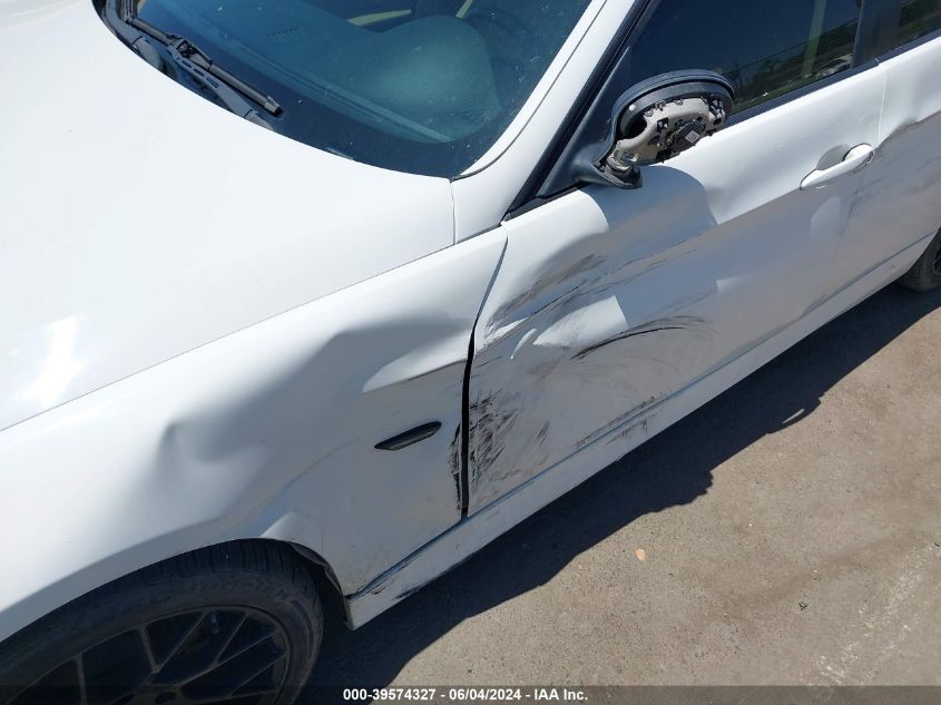 2008 BMW 328I VIN: WBAVA37558NL43792 Lot: 39574327