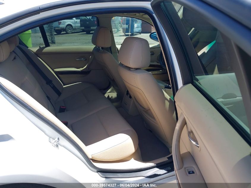 2008 BMW 328I VIN: WBAVA37558NL43792 Lot: 39574327