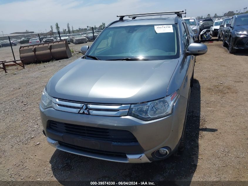 2015 Mitsubishi Outlander Se VIN: JA4AZ3A37FZ004646 Lot: 39574330