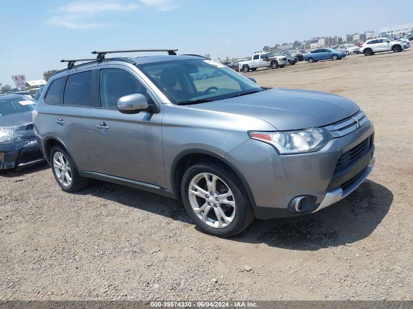 2015 Mitsubishi Outlander Se VIN: JA4AZ3A37FZ004646 Lot: 39574330