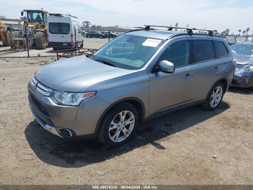 2015 Mitsubishi Outlander Se VIN: JA4AZ3A37FZ004646 Lot: 39574330