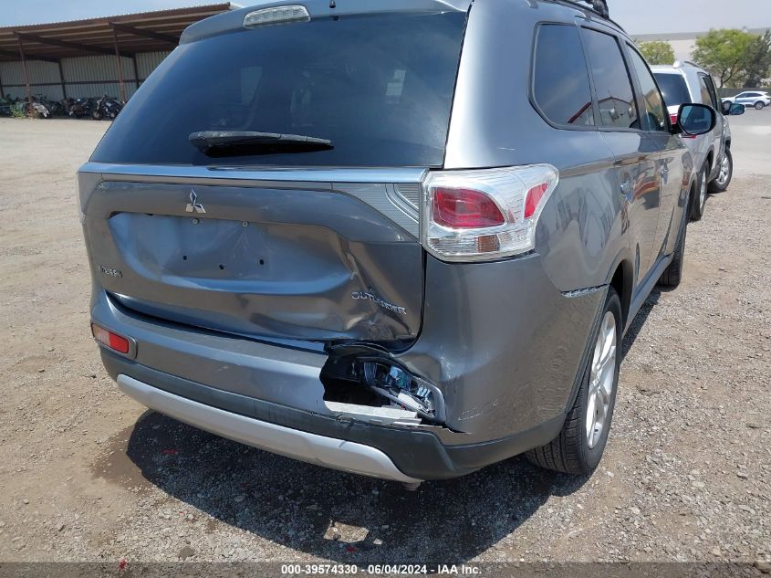 2015 Mitsubishi Outlander Se VIN: JA4AZ3A37FZ004646 Lot: 39574330