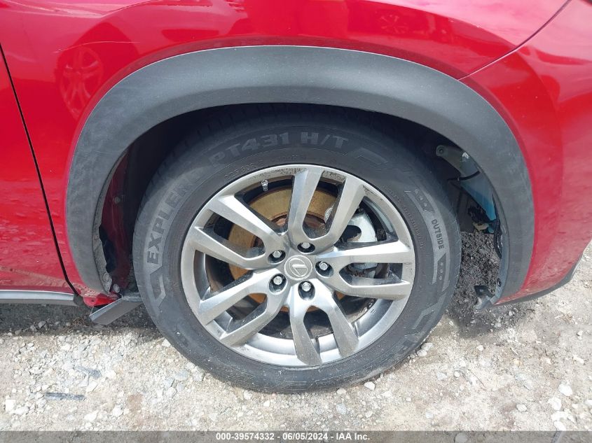 2016 Lexus Nx 200T VIN: JTJYARBZ5G2040988 Lot: 39574332