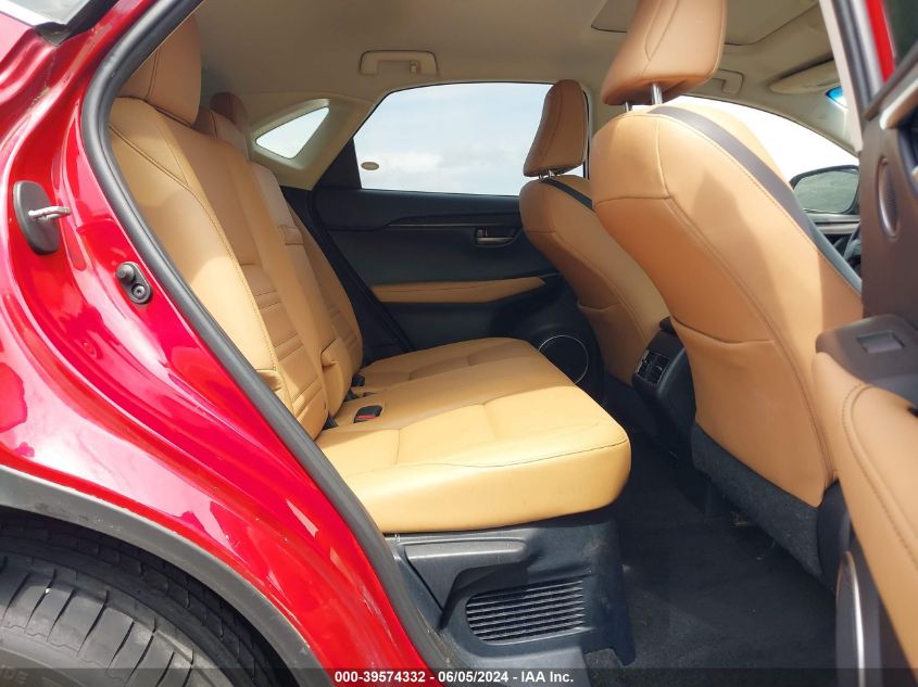 2016 Lexus Nx 200T VIN: JTJYARBZ5G2040988 Lot: 39574332