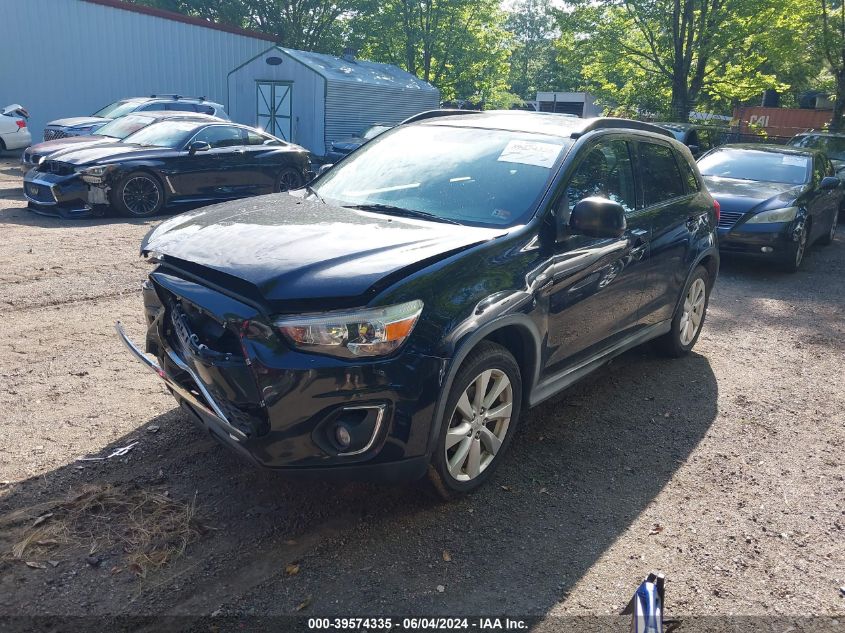 2014 Mitsubishi Outlander Sport Se VIN: 4A4AR4AU4EE017230 Lot: 39574335