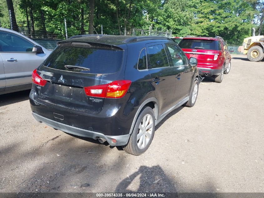 2014 Mitsubishi Outlander Sport Se VIN: 4A4AR4AU4EE017230 Lot: 39574335