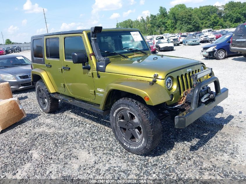 2008 Jeep Wrangler Unlimited Sahara VIN: 1J8GA59178L534359 Lot: 39574337