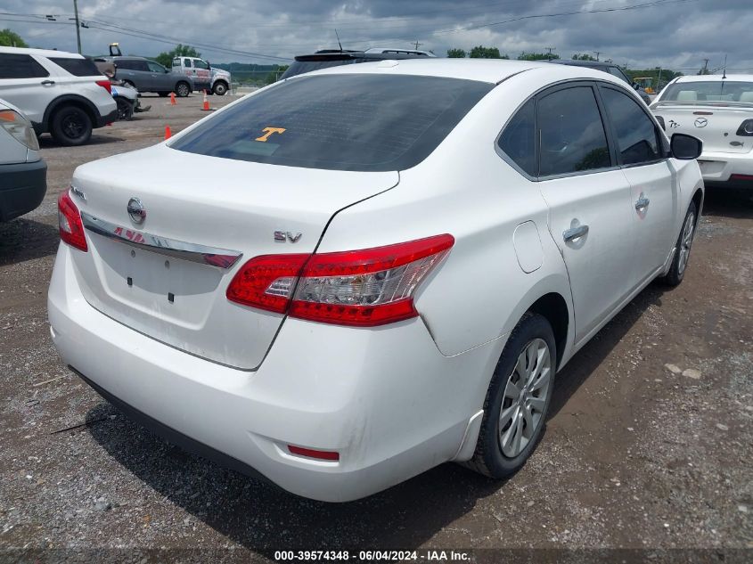 2015 Nissan Sentra Sv VIN: 3N1AB7AP4FY301360 Lot: 39574348