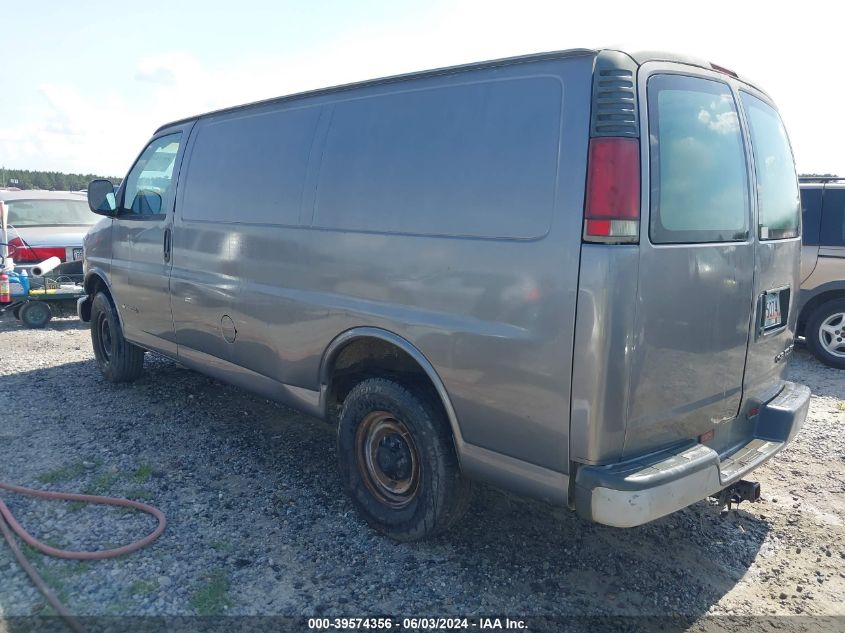 1997 Chevrolet Chevy Van VIN: 1GCGG25R7V1009695 Lot: 39574356