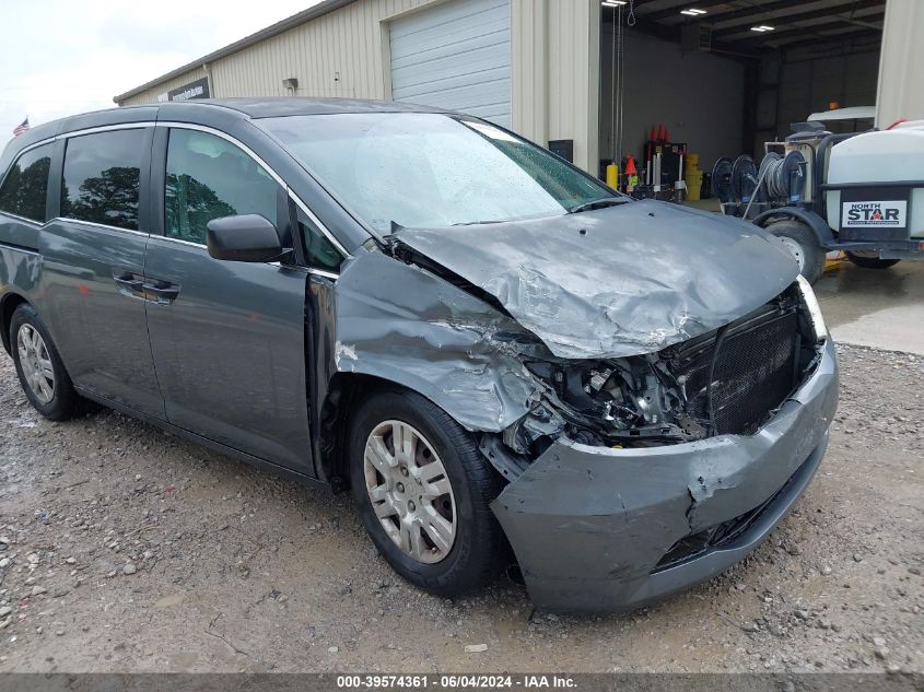 2011 Honda Odyssey Lx VIN: 5FNRL5H20BB030279 Lot: 39574361