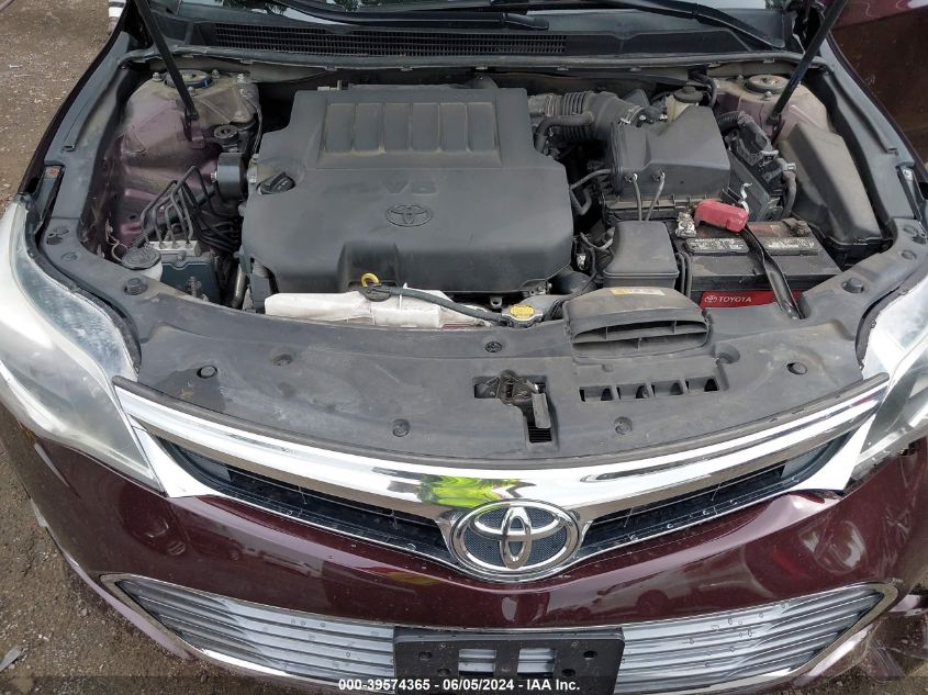 2015 TOYOTA AVALON XLE TOURING - 4T1BK1EB4FU149480