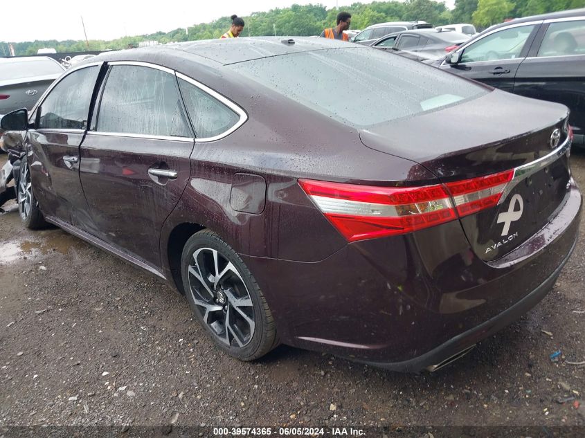 2015 TOYOTA AVALON XLE TOURING - 4T1BK1EB4FU149480