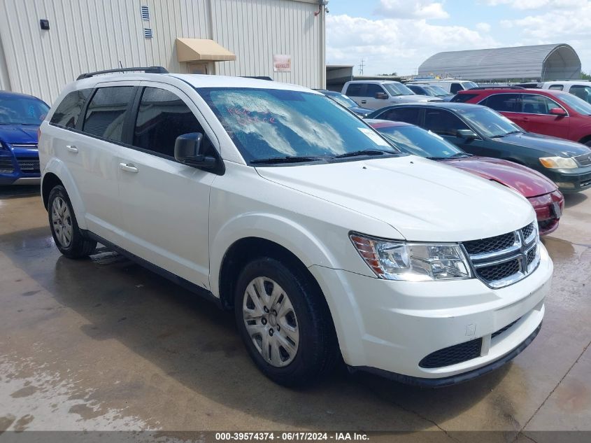 2016 Dodge Journey Se VIN: 3C4PDCAB5GT230540 Lot: 39574374