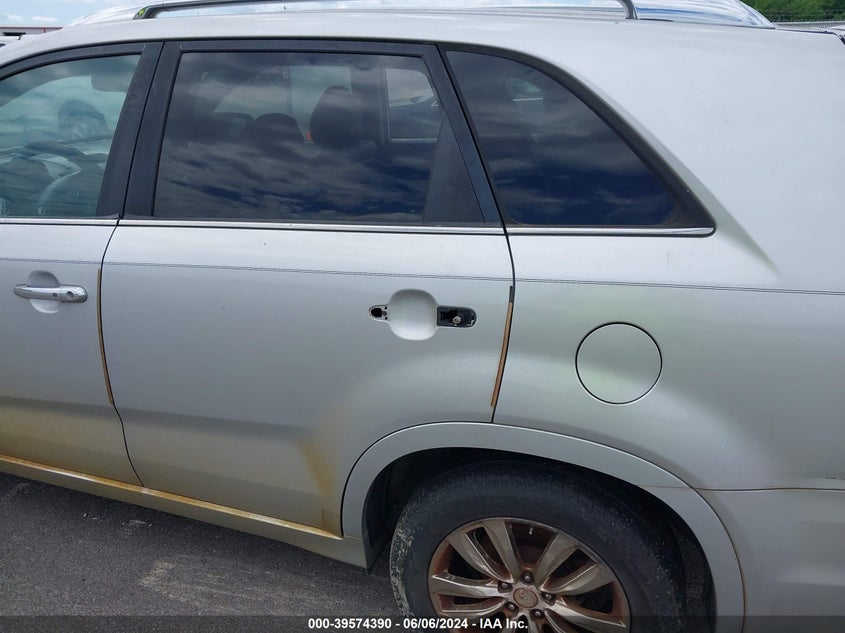 2011 Kia Sorento Sx V6 VIN: 5XYKW4A25BG132036 Lot: 39574390